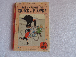 BD...Quick Et Flupke (Casterman, Couleurs)  3e Série /4e Plat B10 - Quick Et Flupke