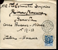 11340 Russia, Circuled Cover 1913 To Italy - Brieven En Documenten