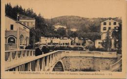 CPA Ardèche Vals Les Bains Non Circulé Pont Architectes - Vals Les Bains
