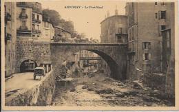 CPA Ardèche Circulé Annonay Pont Neuf - Annonay