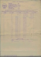 USA - SHELL OIL COMPANY Inc. - 1939-1940 - Record Check - Petróleo