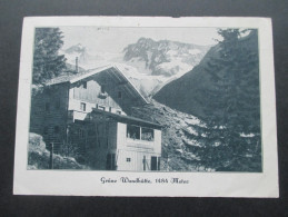 Österreich 1929 Hüttenbrief Der Grünen Wandhütte. 1484 Meter. Grünewandspitze In Taxach. Mayrhofen - Stilluptal - Lettres & Documents