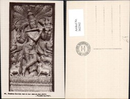 362362,Volkstypen Krishna Govinda Inde Du Sud Bois De Char Relief Musee Guimet - Ohne Zuordnung
