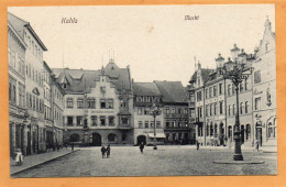 Kahla Markt Germany 1909 Postcard - Kahla