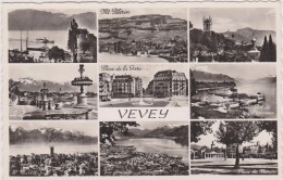SUISSE ROMANDE,SCHWEIZ,SVIZZERA, HELVETIA,SWISS,SWITZERLAND,VAUD,VEVEY EN 1950 - Vevey