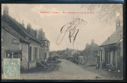 89 -- Vernoy -- Rue Principale Ou Rue De La Gare - Venoy