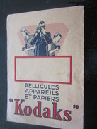 Photographie Ancienne Pochette KODAKS  Illustrée ( Vide) Pour Photos Desmoulins à Paray Le Monay Matériel Accessoire - Matériel & Accessoires