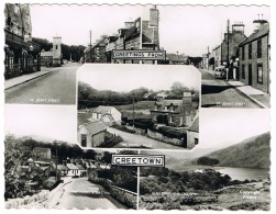 RB 1106 - Real Photo Multiview Postcard - Creetown Kirkcudbrightshire Scotland - Kirkcudbrightshire