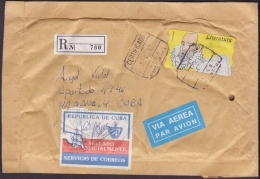 1997-H-6 CUBA 1997. ESPAÑA SPAIN COVER OPEN FROM CUBAN CENSORSHIP CUSTOM. SELLADO OFICIAL. - Covers & Documents