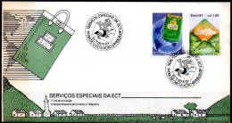 BRAZIL 1987 - First Day Cover With The Issue Of Special Mail Services - FDC