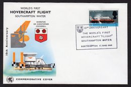 Anniversary First Hovercraft Flight Southampton Water 1969 - Other (Sea)