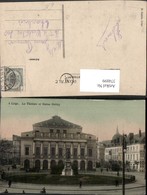 374899,Belgium Liege Lüttich Le Theatre Et Statue Gretry Theater Denkmal - Other & Unclassified