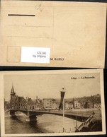 387521,Belgium Liege La Passerelle Teilansicht Brücke - Other & Unclassified