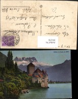 391270,Chillon Schloss B. Veytaux Et Dents Du Midi Bergkulisse Kt Waadt - Veytaux