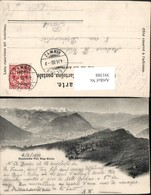 391388,Panorama Von Rigi-Kulm B. Arth Bergkulisse Kt Schwyz - Arth