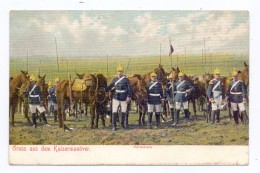 MILITÄR - Kaisermanöver, Ulanen, Ca. 1905, Ungeteilte Rückseite - Manoeuvres