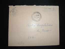 LETTRE MAIRIE OBL.27-10-1967 PLOUZANE (29 FINISTERE) - Civil Frank Covers