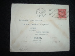 LETTRE Pour La FRANCE TP 3c OBL.MEC.FEB 15 1935 MONTREAL + LE PETIT JOURNAL - Lettres & Documents