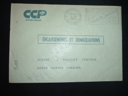 LETTRE CCP ENCAISSEMENTS ET DOMICILIATIONS OBL.MEC.4-4-1977 ARGELES-GAZOST (65 HAUTES PYRENEES) - Lettres Civiles En Franchise