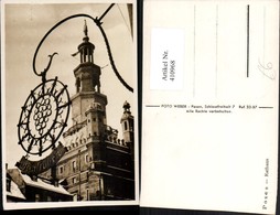 410968,Poland Posen Rathaus Turm - Posen