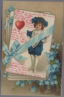 Carte  1905y.  Carte Gaufrée  Prägedruck Embossed  C835 - Playing Cards