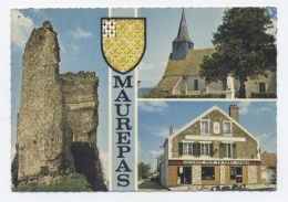 78-- Maurepas Multivues L'eglise , Le Café De La Tour Et La Tour  -RECTO/VERSO--C51 - Maurepas