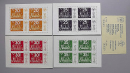 Schweden 866/9 Block 2-5 **/mnh, Internationale Briefmarkenausstellung STOCKHOLMIA ’74 - Blocs-feuillets