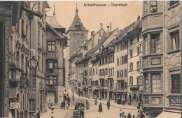 SCHAFFHAUSEN → Sehr Belebte Oberstadt, Ca.1920 - Autres & Non Classés