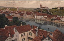 SCHAFFHAUSEN → Interessante Perspektive Gegen Den Munot 1915 - Otros & Sin Clasificación