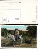 418036,Typical Mexican Water Wagon Esel Volkstypen Amerika - America