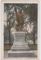 NEW YORK CENTRAL PARK U.S.A. COLUMBUS STATUA DI CRISTOFORO COLOMBO F/P VIAGGIATA 1918 POSTA MILITARE FANTERIA DI MARCIA - Central Park