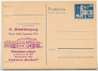 DDR P80-1b-75 C5-b Postkarte PRIVATER ZUDRUCK Bahnhof Zerbst  1975 - Cartoline Private - Nuovi