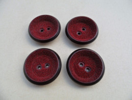 MBR03) Lot De 4 Boutons 35mm - Buttons