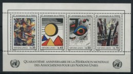 1986 Nazioni Unite Ginevra, Ann. F.M.A.N.U. ,  Serie Completa Nuova (**) - Blocs-feuillets