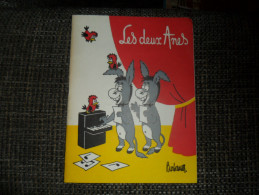 ANCIEN PROGRAMME / THEATRE LES DEUX ANES / PARIS / ANNEES 60 - Toneel & Vermommingen