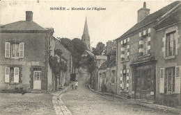 CPA Morée - Montée De L'Eglise - Moree