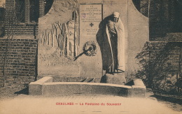 CHAULNES - La Fontaine Du Souvenir (RED CROSS - Souvenir De La Collaboration De LA CROIX ROUGE AMERICAINE ET FRANCAISE ) - Chaulnes