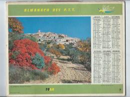 Calendrier Almanach Des P.T.T De 1964 Photo Vallée De Lesponne Et Villeneuve - Complet - Groot Formaat: 1961-70