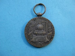 Médaille En Bronze " Ministère Des Travaux Publiques 1956 "  & - France