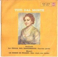 Toti Dal Monte - La Figlia Del Reggimento (7") NM/NM - Classica