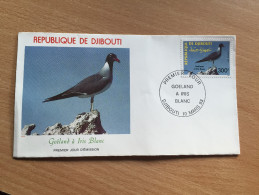 Djibouti Dschibuti 1993 FDC Goëland Blanc Möwe Bird Vogel Oiseau Mi. 579 - Yibuti (1977-...)