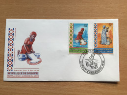 Djibouti Dschibuti 1992 FDC Préparation Cuisson Mofo Hirseverarbeitung Mi. A569 A570 - Dschibuti (1977-...)