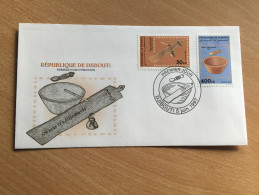 Djibouti Dschibuti 1997 FDC Objets Traditionnels Mi. 638-639 - Yibuti (1977-...)