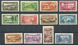 GRAND LIBAN 1926 - Yvert 63/72 - Surcharge Secours Aux Refugies - Neuf * (MLH) AVEC Trace De Charniere - Unused Stamps