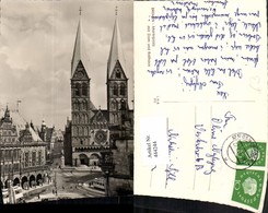 444244,Bremen Marktplatz M. Dom Kirche U. Rathaus - Sonstige & Ohne Zuordnung