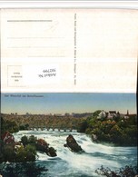 502799,Rheinfall Wasserfall B. Schaffhausen Schloss Brücke - Andere & Zonder Classificatie