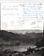 502780,Lungernsee See B. Lungern M. Wetterhorn Bergkulisse Kt Obwalden - Lungern