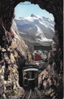 PILAUTS-BAHN → Bahn Vor Tunnel Im Hintergrund Der Titlis, Ca.1910 ►eher Seltene Perspektive◄ - Andere & Zonder Classificatie