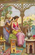 Egypte - Illustration: Femme à Sa Toilette - The Cairo Postcard Trust - Serie Hashashin N°651 - Carte Non Circulée - Persons