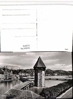 513978,Luzern Kapellbrücke Brücke Wasserturm - Wassertürme & Windräder (Repeller)